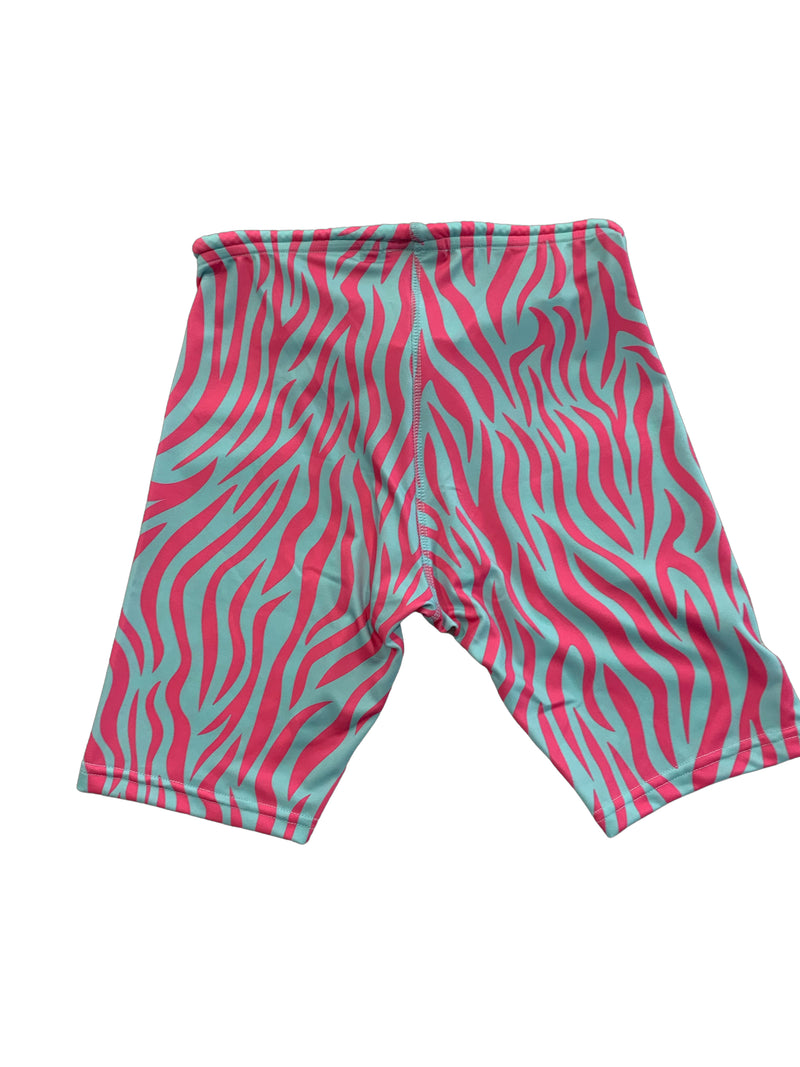 BOYS JAMMERS - PINK & BLUE ZEBRA