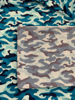 POUCH - BLUE CAMO