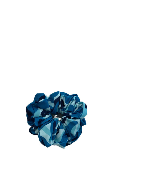 SCRUNCHIE - BLUE CAMO