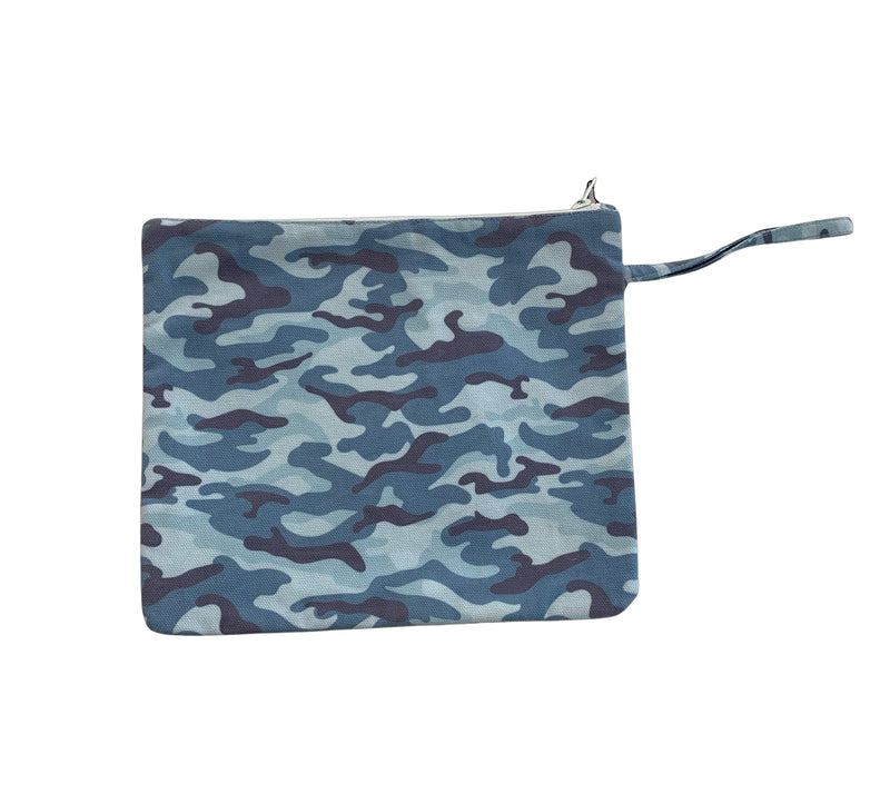 POUCH - BLUE CAMO