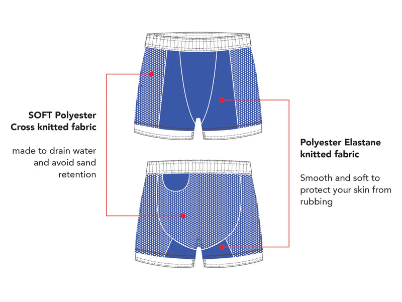 BOYS BOARDIES BBR - PALM BEACH PINK