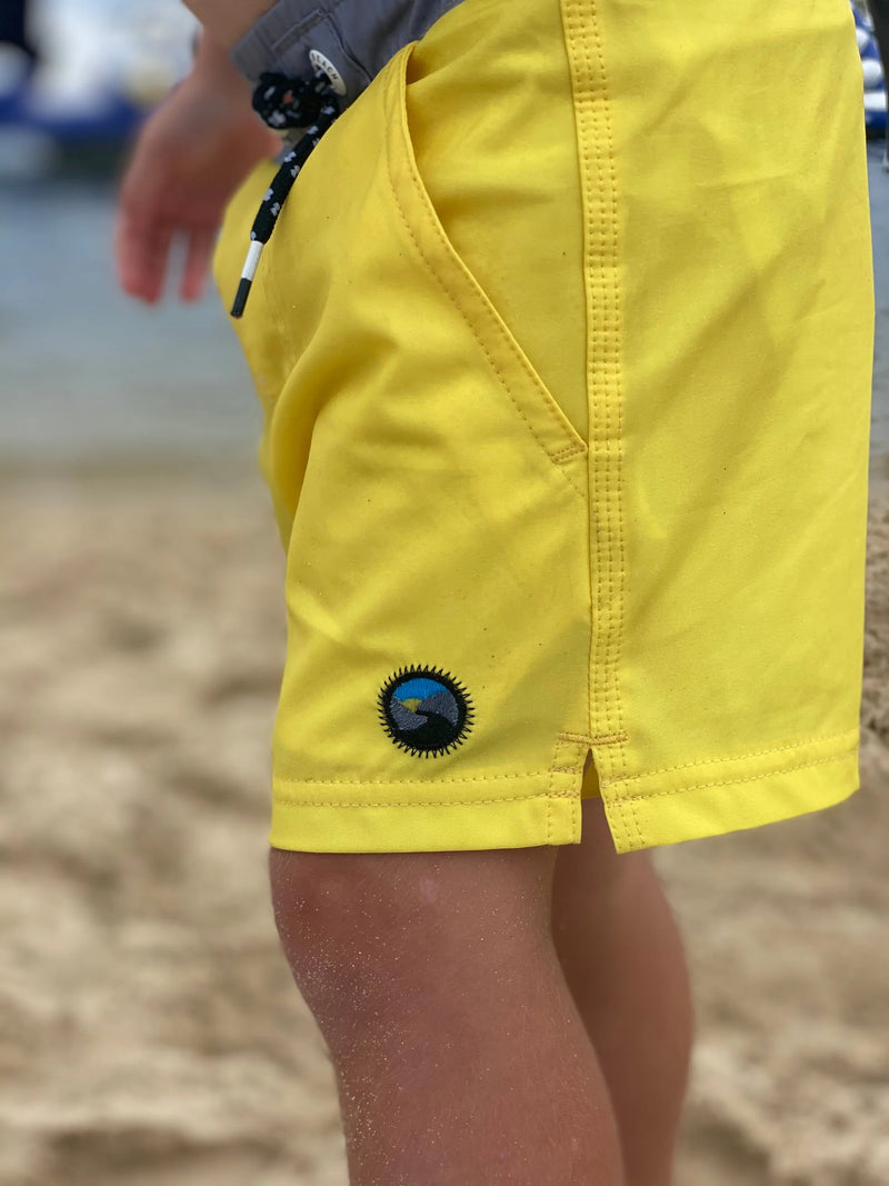 BOYS BOARDIES BBR - GOLD COAST YELLOW